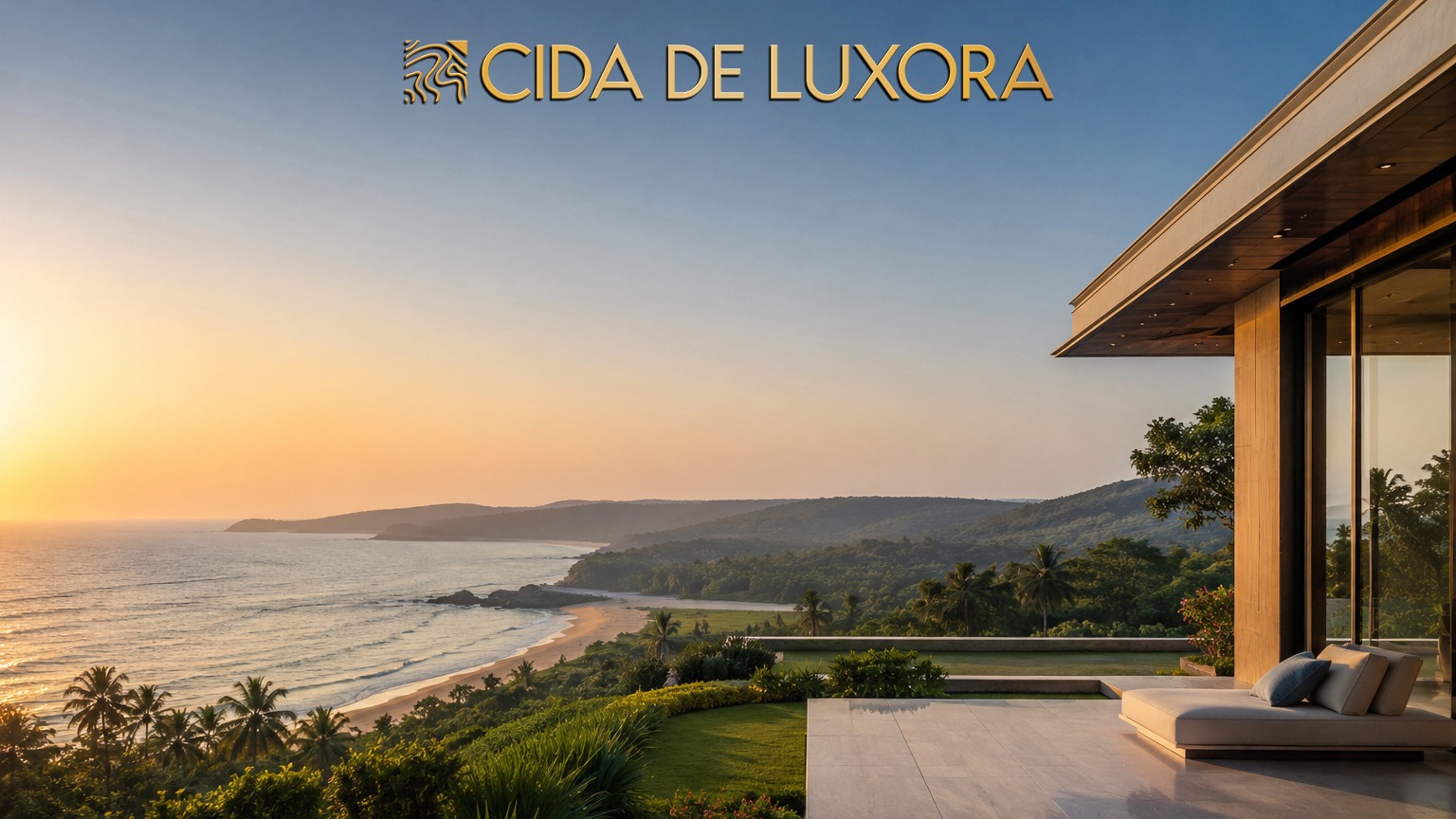 Luxury coastal landscape of Vengurla in Maharashtra showcasing pristine beaches, lush greenery, and the emerging Maha-Goa corridor for long-term luxury land investment.