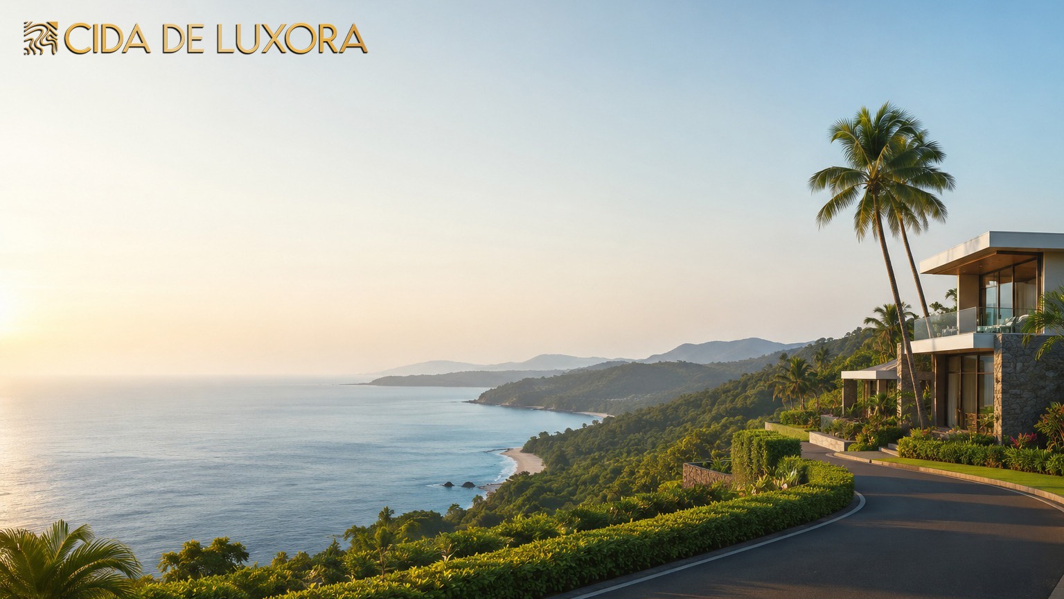 Luxury coastal villa overlooking the Arabian Sea in Sindhudurg, Maharashtra, showcasing the region's natural beauty and investment appeal. The banner represents Sindhudurg Real Estate Investment through scenic coastline, premium lifestyle, and emerging infrastructure-driven growth.